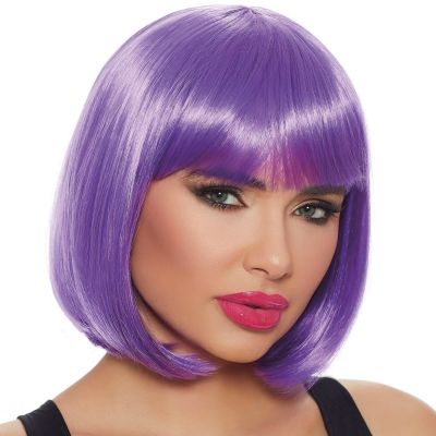 Perruque bob mi-longue - Dreamgirl Wigs - Ultra Violet