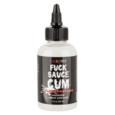 FUCK SAUCE CUM - Lubrifiant Hybride Non Parfumé 4oz / 120ml