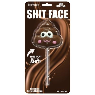 SHIT FACE Suçon au Chocolat - HOTT PRODUCTS