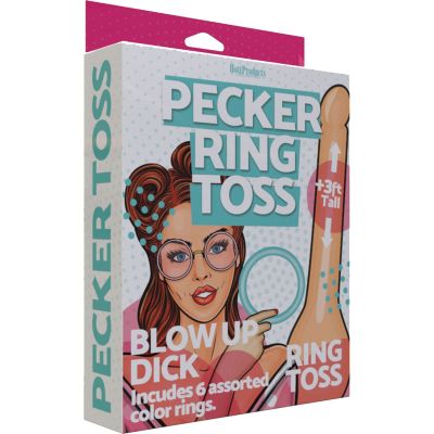 Ensemble De Jeu Gonflable - Pecker Ring Toss - Hott Products