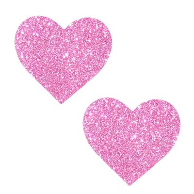 Heart Pasties Pink (2)