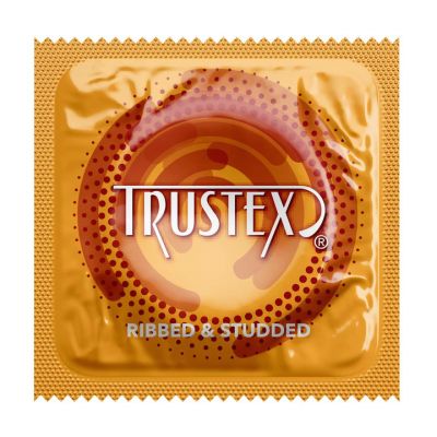 Condom Ribbed & Studded - TRUSTEX