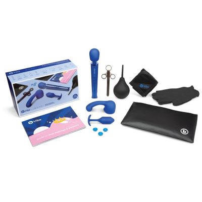 Anal Massage & Education Set - B-VIBE X LE WAND Special Edition 