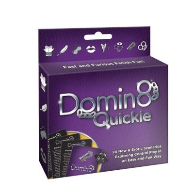 DOMIN8 QUICKIE Card Game - English