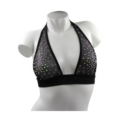 ALEX Top With Crystals - EXES LINGERIE 