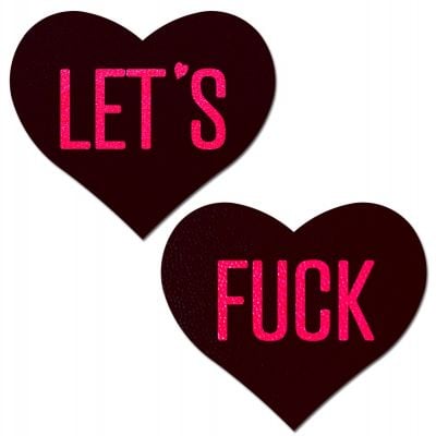 LET'S FUCK Pasties Heart - PASTEASE