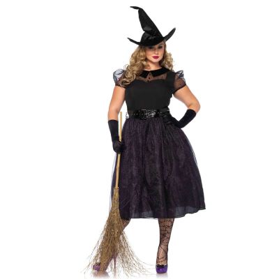 3 Pcs halloween costume - Leg Avenue - Darling Spellcaster - Plus size