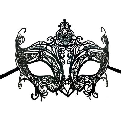 Mascarade mask - KBW - Laser-cut metal