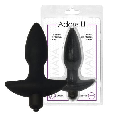 Vibrating butt plug - Adore U - Maya