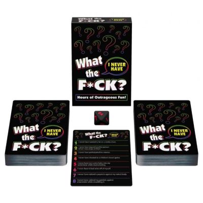 Card game -What the F*ck? - I never have - English