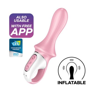 Inflatable Anal Vibrator - Air Pump Booty 5+ - Satisfyer 