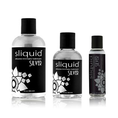 SILVER Silicone Based Lubricant - SLIQUID