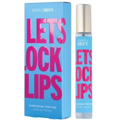 LETS LOCK LIPS Pheromone Perfume 9.2ml - SIMPLY SEXY 