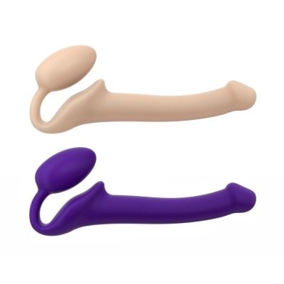 Strap-on-me - Silicone bendable strapless strap-on 