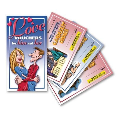Love Vouchers For Him And Her - English