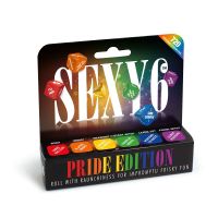 Erotic dice - Sexy 6 dice - Pride edition - English